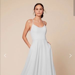 Dear Cleo Bridesmaid Dress — Gianna (Cloud) Size 2